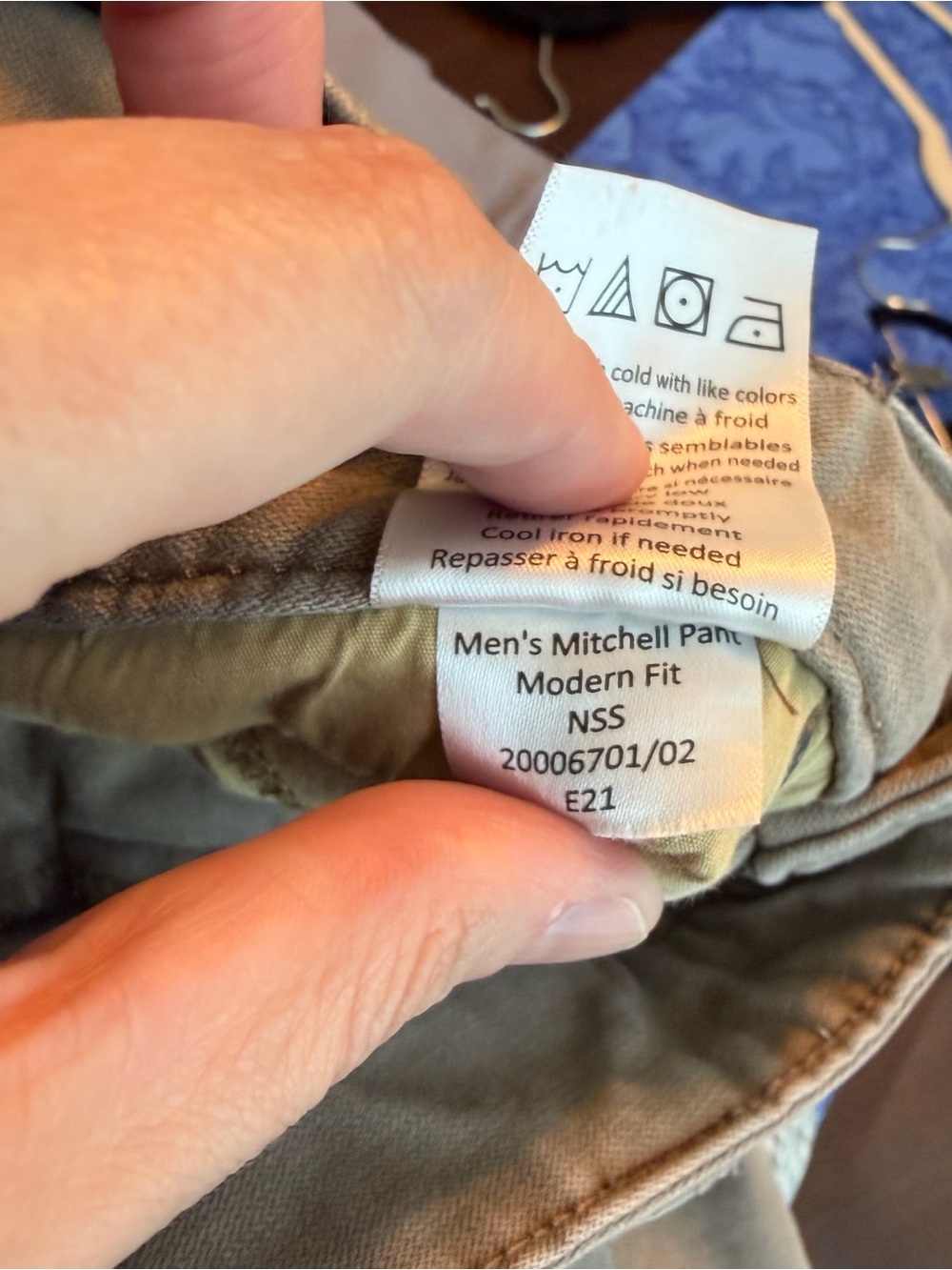 Mountain Khakis Men's Mitchell Pant Modern Fit Tan Brown Gorpcore Size 31x32 - Picture 12 of 12